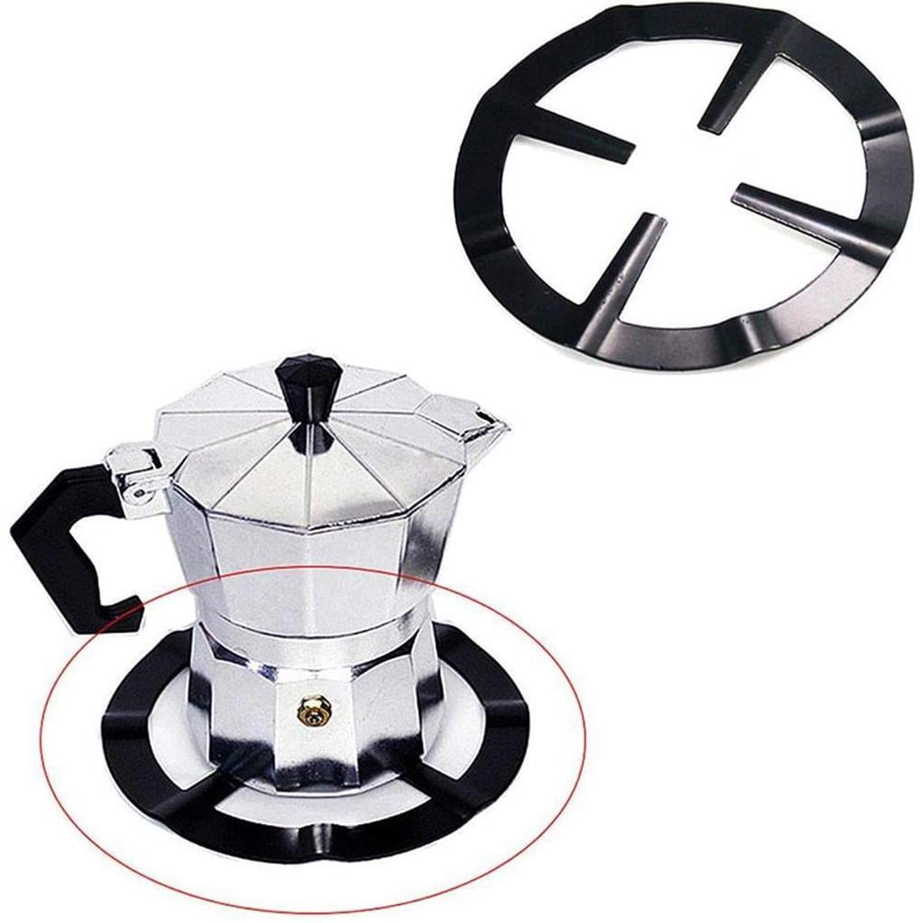 Justhard Moka Pot Stove Stand Coffee Pot Holder Gas Range Support