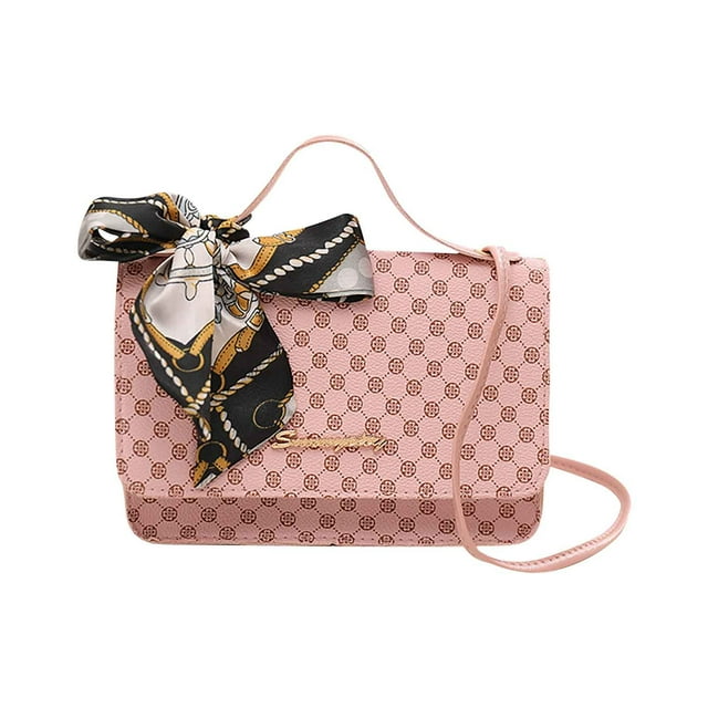One Shoulder Crossbody Bag Leather Large Capacity Multi Compartment Women Bag