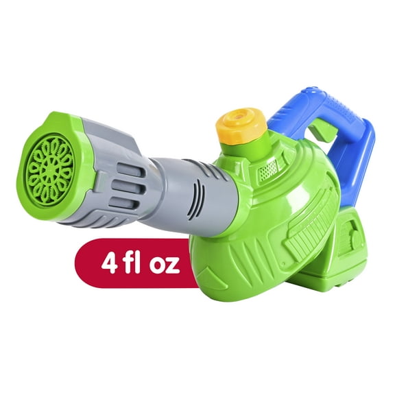 Play Day Bubble Leaf Blower, 4 Fluid Ounces of Bubbles, Children Ages 3  (Requires 3 AA Batteries)