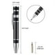 thumbnail image 3 of Herramienta Práctica de Destornillador de Pluma de 12 Piezas Destornillador de Bolsillo Magnético 8 En 1 Herramientas de Reparación de Mini Gadgets Multifunción (Negro), 3 of 5