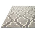 thumbnail image 2 of Loloi Francesca 3' Tapis Rond à Crochets en Gris, 2 of 2