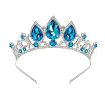 DESIGNICE Princess Crown,Metal Alloy Headweartiara for Little Girls,Fine Polishing Crown
