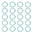 thumbnail image 3 of Loose Leaf Binder Rings, Round Hole Storage Key Rings  For Home For Classroom For Office, 3 of 8