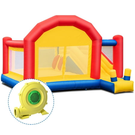 Costway Inflatable Bounce House Slide Bouncer Castle Jumper Playhouse w/ 950W