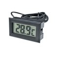 thumbnail image 3 of (6 uds negro) Mini termómetro Digital LCD temperatura con sensor de sonda de temperatura probador para refrigerador congelador acuario, 3 of 5