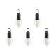 thumbnail image 1 of Lámpara LED para acampar con gancho, 3 modos, luces colgantes para tienda de campaña, impermeables (cono), 1 of 7