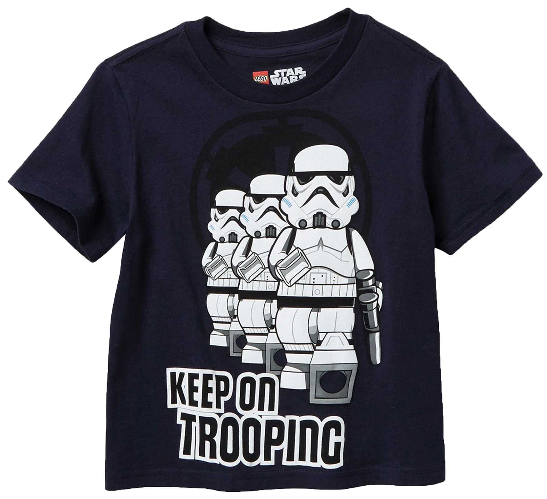 Wars Lego Stormtrooper Keep on Trooping Toddler & Little Boys T-Shirt -