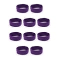 thumbnail image 2 of Qarigey Yoga Running Diadema Estilo simple Lazos para el cabello Colores surtidos Secado rápido Niñas Accesorios para el cabello Regalo creativo 10piezas Morado oscuro Qarigey CBP382882, 2 of 5