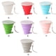 thumbnail image 3 of Injueey Taza plegable de silicona de calidad alimentaria para acampar al aire libre y viajar taza de agua portátil resistente al calor Almacenamiento y organización del hogar Verde, 3 of 6