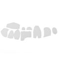 thumbnail image 1 of 10 Pcs Règle Modèle Ours, Règles Modèle Quilting Ours Acrylique Précises Robustes Mémoire Règle Modèle Ours pour Débutants DIY, 1 of 7