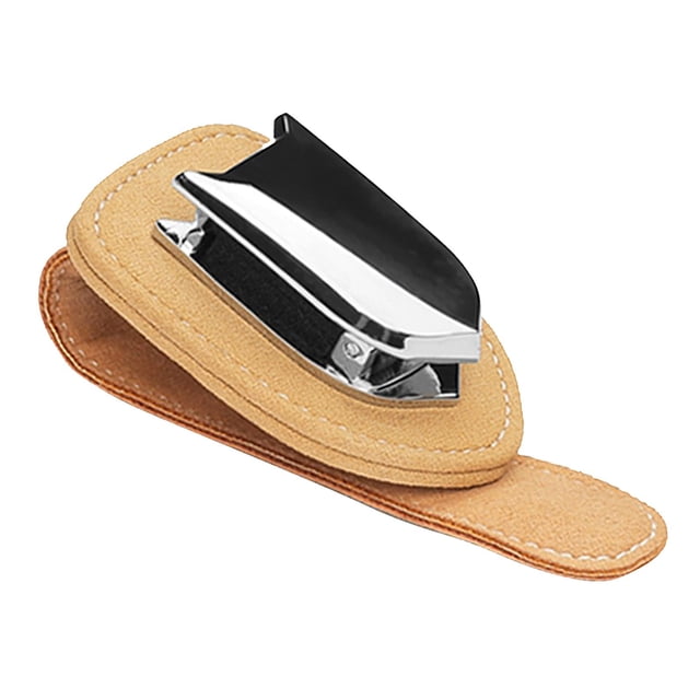 Clip de sujeción para visera de automóvil para gafas de sol, accesorios para automóvil, seguro Beige2