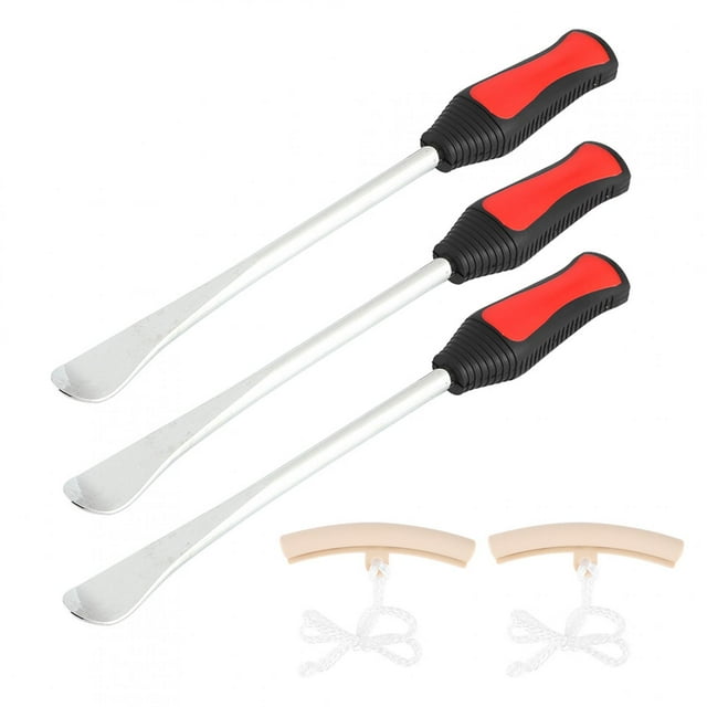 Ymiko Motorcycle Tire Lever Tool Spoon Set,Spoon Tire Lever Spoon Tire Levers Motorcycle Bike Tire Change Tool Kit With Rim Protectors