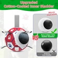 thumbnail image 2 of Balón de fútbol Diman para perros extragrandes con correas de 23 cm, 2 of 7