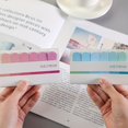 thumbnail image 2 of 4pcs/set, 120 Sheets/pc 6 Colors Gradient Guide Sticky Notes, Back To School, School Supplies, School, Sticky Notes, Aesthetic School Supplies, Stationary, 2 of 5