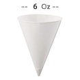 thumbnail image 4 of White Paper Cone Cups, Snow Cone Cups,Coated Leakproof Cone Paper Cups for Slush, Shaved Ice, Water 400Pcs, 4 of 5
