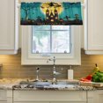 thumbnail image 3 of Coolnut Window Valance -Happy Halloween Kitchen Curtain - Curtains Rod Pocket Blackout Valance Topper Curtains for Kitchen Bathroom, 1 Panel, 54x18in Home Decor, 3 of 6