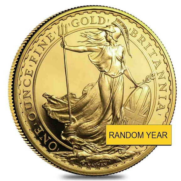 Great Britain Gold 1 oz Britannia Coin BU/Proof (Random Year)