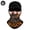 Gangster, variant on Skull Print Full Face Mask Breathable Balaclava Helmet Liner Multifunctional Soft Riding Hat Moto Rider for Cycling and Outdoor Sports