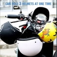 thumbnail image 3 of Candado para casco de motocicleta Candados de seguridad para casco de bicicleta antirrobo con 2, 3 of 8