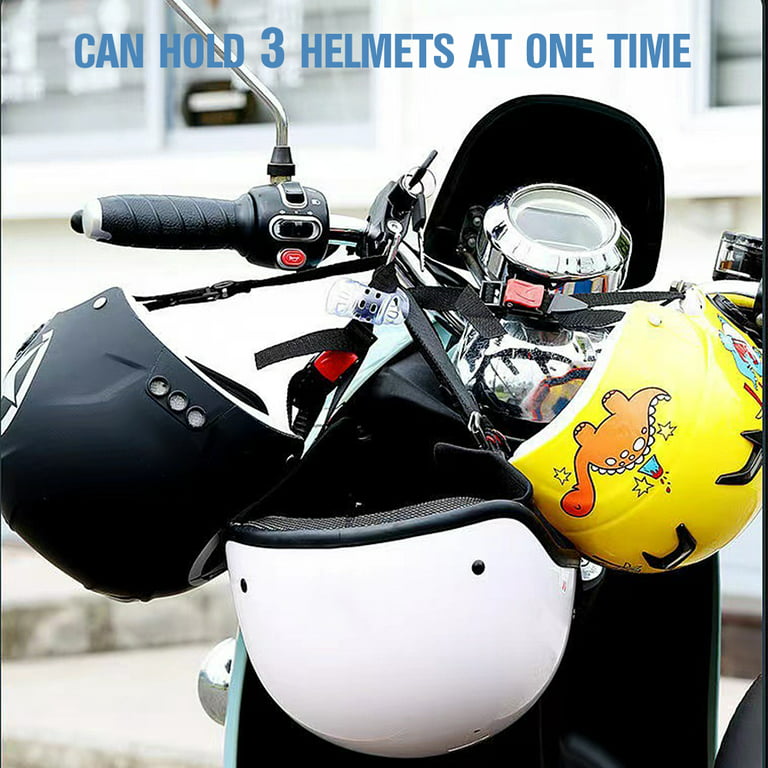 Motorcycle Helmet Lock -Theft Helmet Locks with 2 Keys and Installation Tool