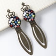 thumbnail image 3 of Baseball Crown-Shaped Vintage Bookmarks, Stainless Steel Metal Book Marks for Readers and Book Lovers - Reading Accessories Gift, 3 of 5