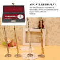 thumbnail image 3 of OULII 1 Set Mini Copper Flute Model Silver for Music Room Coffee Shops Photography, 3 of 8