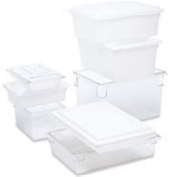 Rubbermaid Commercial Products Food & Tote Boxes, 2 gal. - White