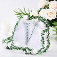 thumbnail image 7 of Efavormart 6" Letter V Silver Self-Adhesive Rhinestone Number Stickers for DIY Crafts, Handicraft Art, Graduation Cap Decorations Birthday Party, Wedding Alpha-Numeric stickers, 7 of 7