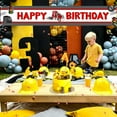 thumbnail image 3 of Truck Happy Birthday Banner, Construction Semi Truck Birthday Party Decorations Courtyard Banner for Boy Girl Transportation Semi Truck Birthday Decoration Courtyard Garden Yard Outdoor, 3 of 6