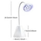 thumbnail image 4 of UV LED Nail Lamp, Rechargeable Gooseneck Flash Cure UV Gel X Light, 4 of 5