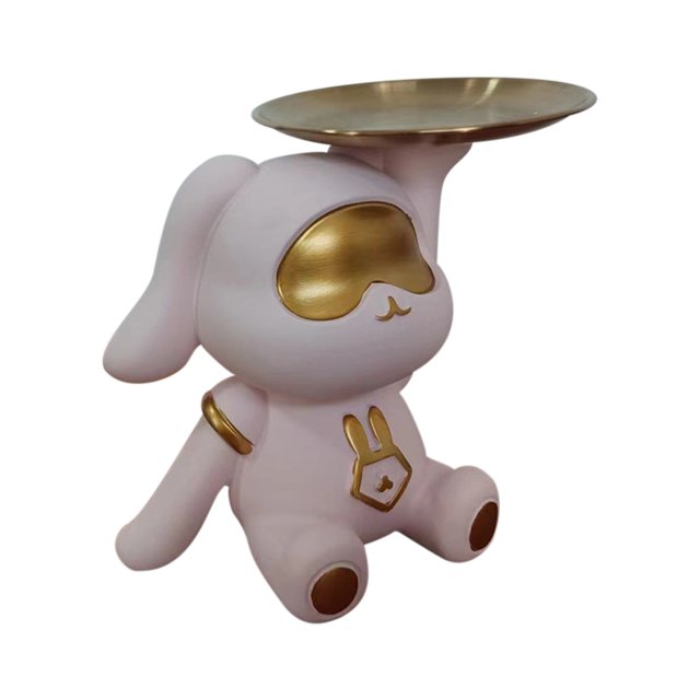 Xihbxyly Oferta Del Dia La Llave Del Porche Moderno Recibe La Bandeja para Organizar El Artículo para Ser Adorable Luz Lujosa Viento Hogar para Decorar El Presente