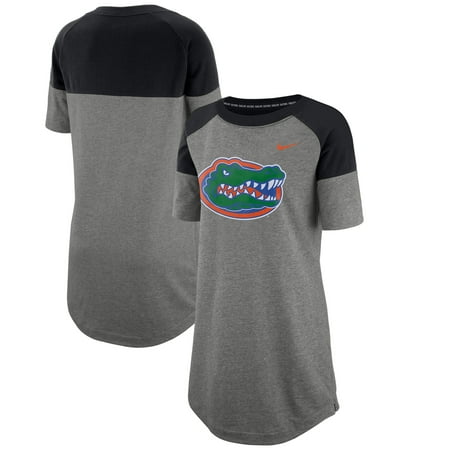 Nike Womens Entry - Florida Gators Nike Women's French Terry Dress - Heathered Charcoal