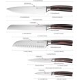 thumbnail image 2 of KEEMAKE Chef Knife Set Kitchen Knives - Professional Japanese Kitchen Knife Set of 5 - Razor Sharp Chopping Cooking Meat Cutting Knife, 2 of 6