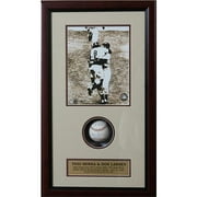 MLB Yogi Berra Autographed Shadow Box with Baseball, 14x20