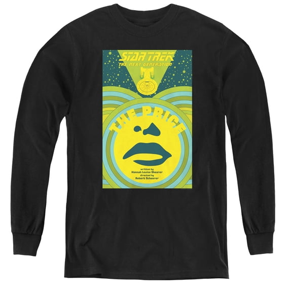 Star Trek - Tng Season 3 Episode 8 - Youth Long Sleeve Shirt - Medium
