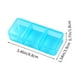 thumbnail image 3 of Pastillero Portátil de Plástico Transparente para Mañana, Mediodía y Noche con 3 Compartimentos. Ideal para Personas Mayores., 3 of 6