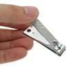 thumbnail image 2 of Unique Bargains 8-piece Set Mini Suitcase Nail Clipper Kit White for Women for Men, 2 of 7