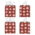 thumbnail image 2 of Goofa Cute Pig with Coins Tissue Box Cover PVC Leather Tissue Holder Square Facial Tissue Case Facial Paper Organizer Dispenser for Bathroom, Vanity Countertop, 2 of 8