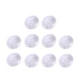 thumbnail image 3 of MasteelfCA 10PCS 4cm Diameter Clear Sucker Transparent Reusable Plastic Suction Cups for Kitchen Office Bathroom, 3 of 8
