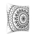 thumbnail image 2 of ZICANCN Tattoo Spiritual Circle Decorative Throw Pillow Covers, Bed Couch Sofa Decorative Knit Pillow Covers for Living Room Farmhouse, 24"x24", 2 of 8