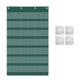 thumbnail image 1 of Gráfico de reconocimiento de palabras para colgar en la pared, reconocimiento de palabras, material didáctico, gráfico de 42 Verde con Blanco CUTICAT Gráfico de bolsillo, 1 of 8