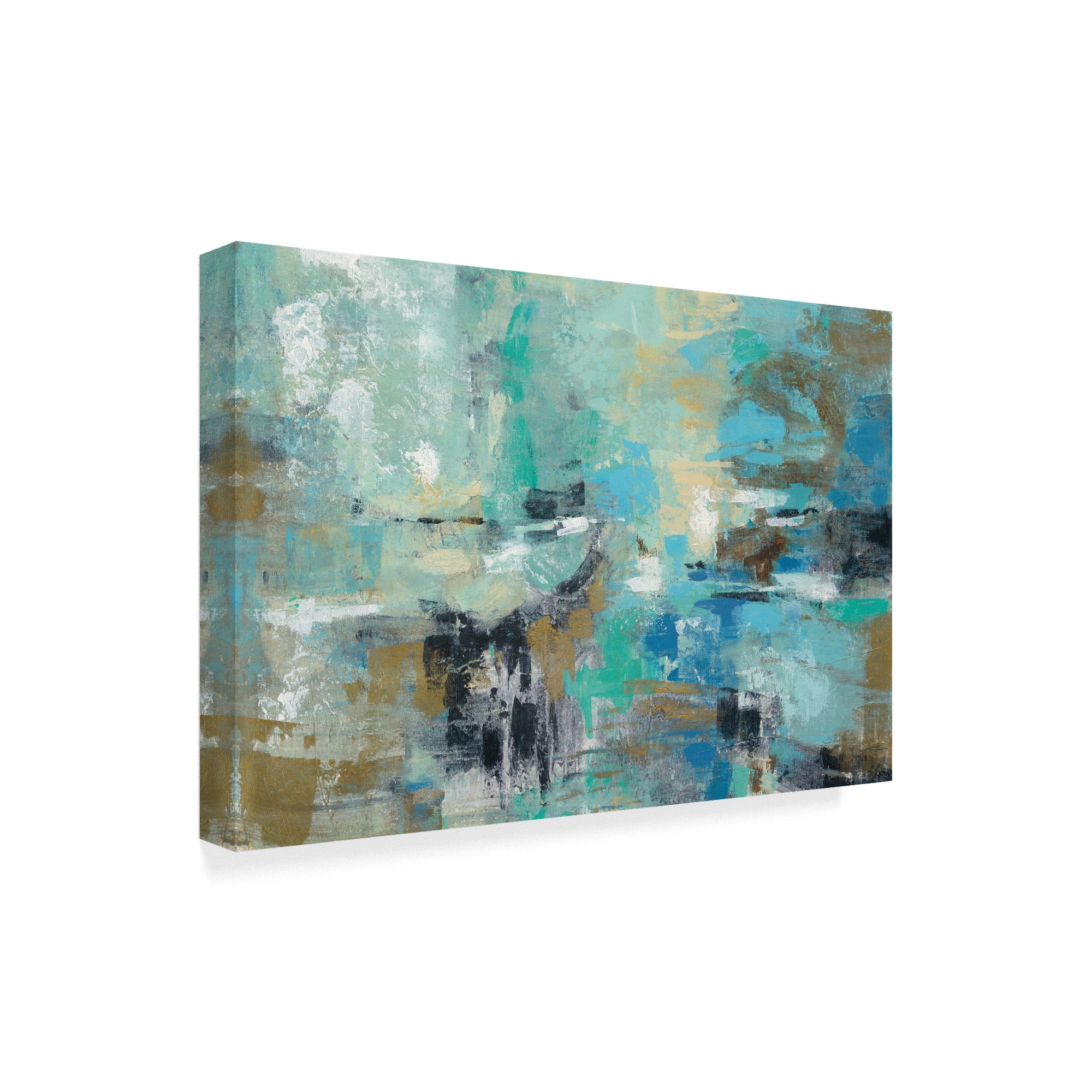 Trademark Fine Art 'Fjord Reflections Crop' Canvas Art by Silvia Vassileva
