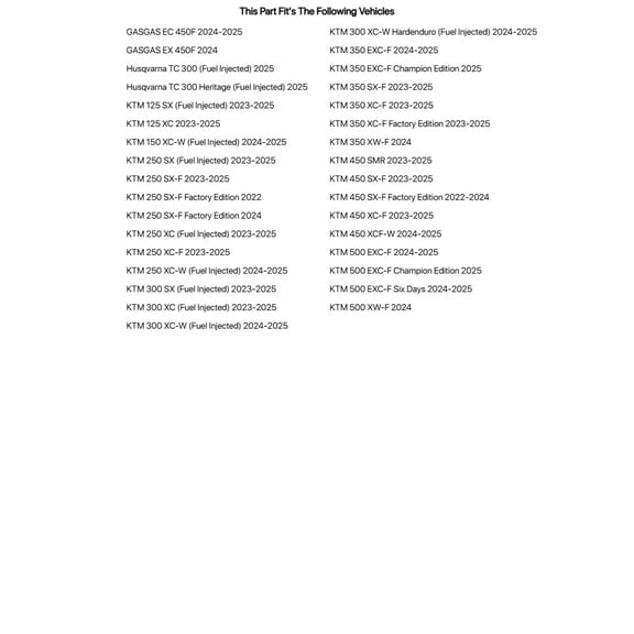 Attack Graphics Factory Seat Cover Black/Black/Orange for KTM 250 SX-F 2023-2024