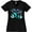 AB-Black, variant on Inktastic Mer Mom Mermaid Mother and Daughter Women's Plus Size V-Neck T-Shirt