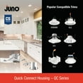 thumbnail image 4 of Juno Lighting Qc6r W Cp6 Lot de (6) - Gris, 4 of 7