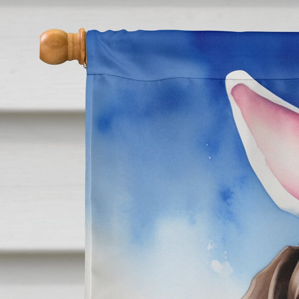 Pointer Easter Egg Hunt House Flag 28 in x 40 in