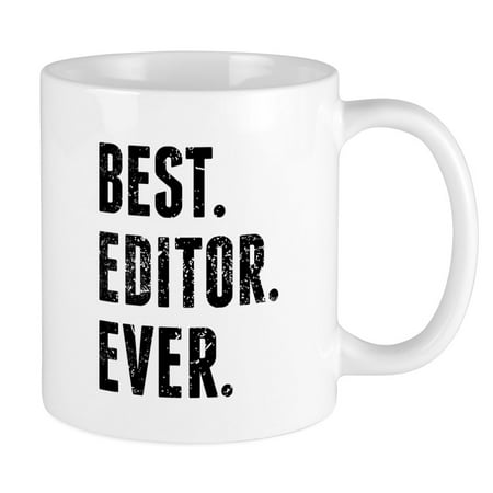 

CafePress - Best Editor Ever Mugs - Ceramic Coffee Tea Novelty Mug Cup 11 oz