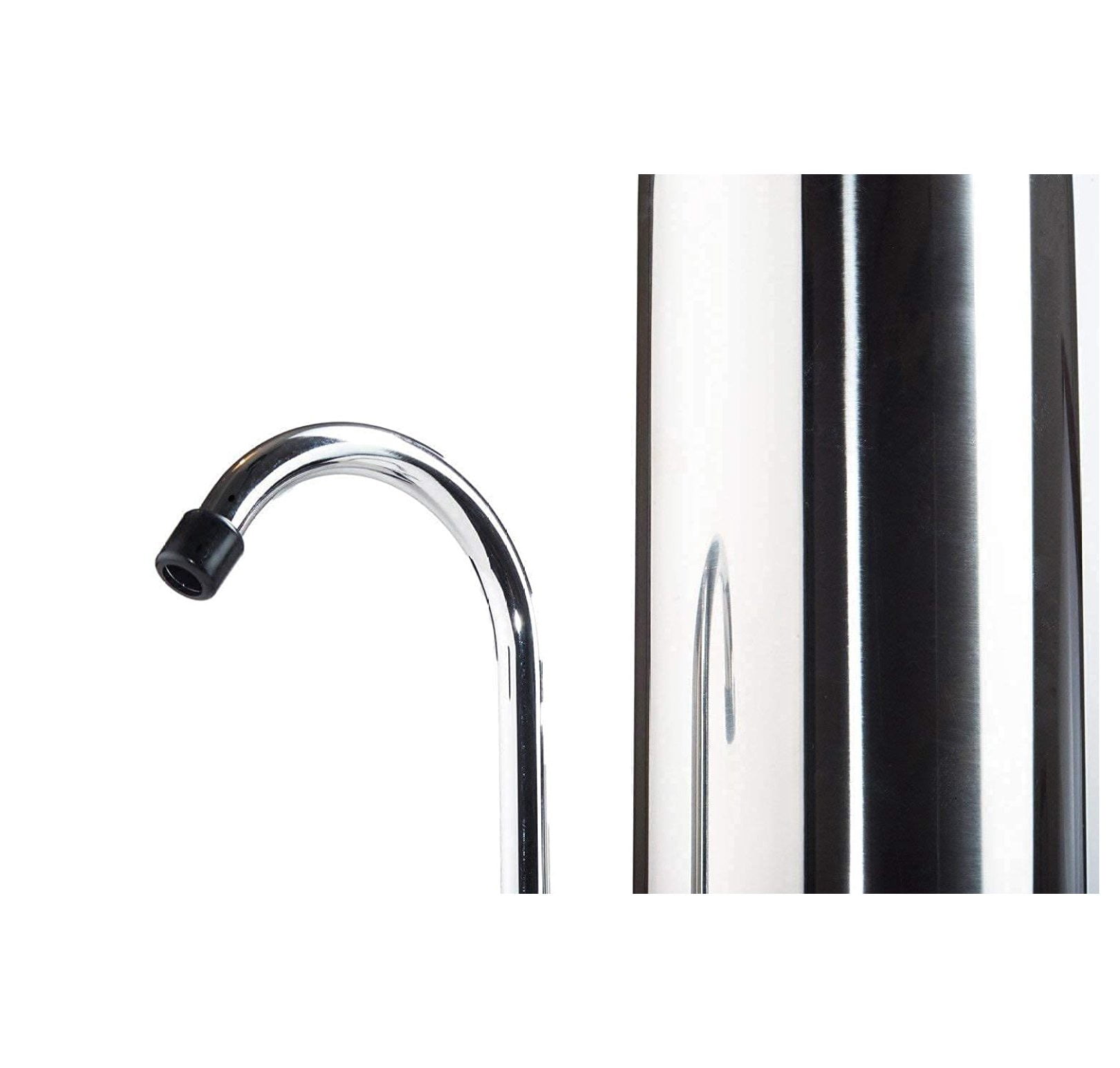 Countertop Water Filter - 10 Micron Carbon Block - Removes Chlorine, Odor & VOCs - Kitchen Faucet Water Purifier for Drinking, Cooking, Coffee & Tea