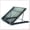 Black, variant on Adjustable Metal Mesh Laptop Stand, Foldable Ergonomic Notebook Riser with Cooling Ventilation, Multi-Angle Portable Computer Holder for 10-17" Laptops, Tablets（Black）