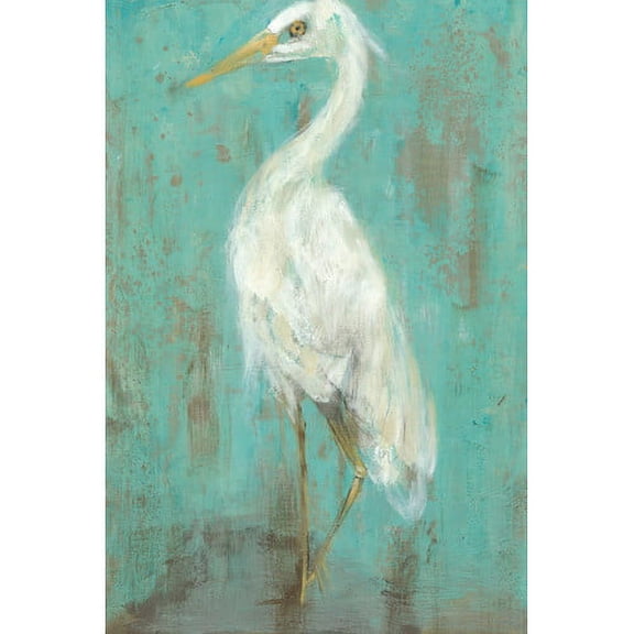 Marmont Hill "Seaspray Heron II" Painting Print on Wrapped Canvas